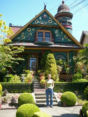 Stephanie Chumbley at the Knob Hill House in Queen Anne